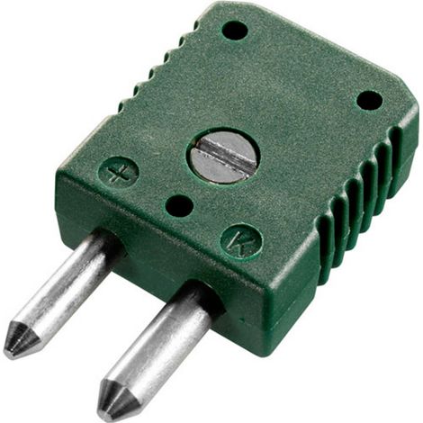 B + B Thermo-Technik Standardstecker Typ K, grün -50…+120 °C Grün Inhalt: 1 St.
