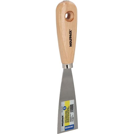 Espatula Mango Madera Hoja 40 mm. (1/3)