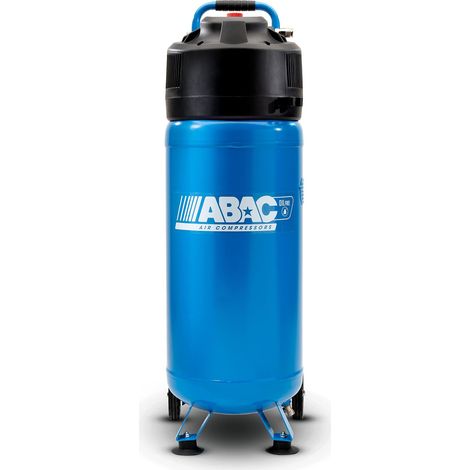 ABAC Compressore d'Aria Verticale EASE-AIR 50V, Compressore Aria Oil-Free, Pressione Massima 10 Bar, Potenza 2 Hp, Serbatoio 50 Litri, Rumorosità 97 dB (A)