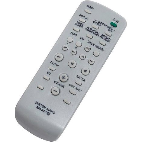 Télécommande pour ampli audio compatible avec Sony MHC-GX450 (1/5)