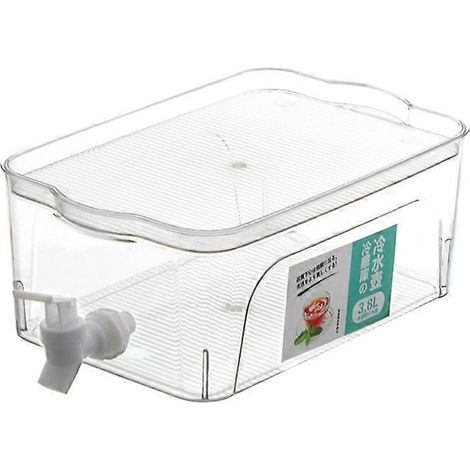 Carafe à eau du robinet de 3,8 L, distributeur de boissons froides (1/5)