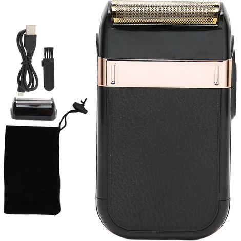 Rasoir électrique multifonctionnel à grille, lame détachable, appareil de coupe de cheveux rechargeable (1/5)