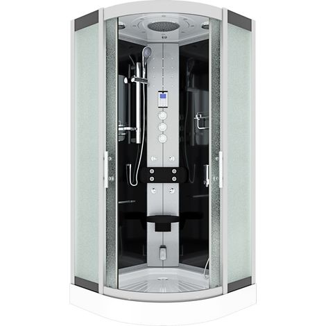 Duschkabine Komplettdusche Fertigdusche Dusche D46-23M0 100x100 cm ohne 2K Scheiben Versiegelung (1/5)