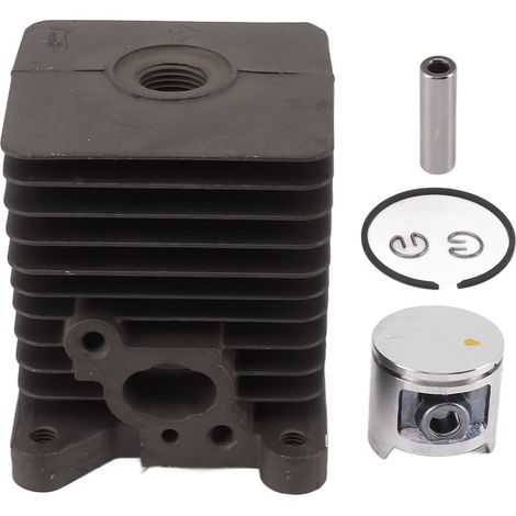 Kit de piston cylindrique 33,5 mm en alliage d'aluminium pour débroussailleuse Homelite S25 - Pièces détachées pour outils de jardin (1/5)