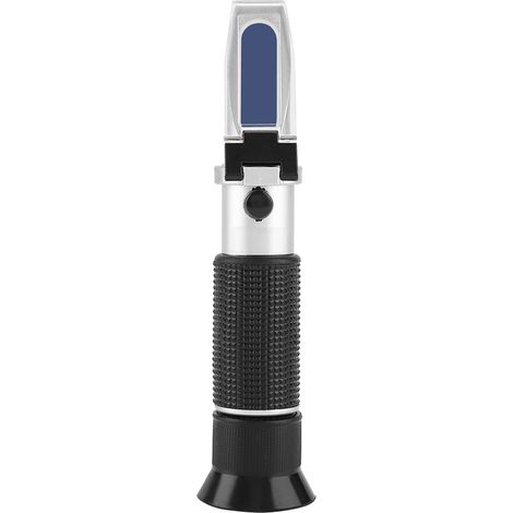 Réfractomètre portable pour moût (densité spécifique 1,000‑1,130), mesureur de sucre pour bière, vin et jus (Brix 0‑32 %)