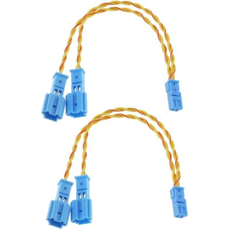 Lot de 2 connecteurs de Faisceau de câbles pour Haut-Parleur Tweeter, Compatible avec la Connexion de Haut-Parleur Audio X1 X3 X5 F10 F18 F30 F20 E60 E90 E70 (1/5)