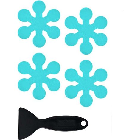 Jiajia AI, Lot de 20 autocollants antidérapants pour baignoire Avec pour jardin, terrasse et extérieur (1/4)