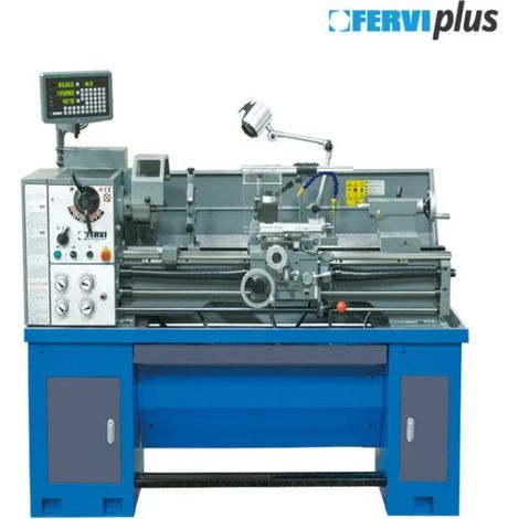 400V TOUR À MÉTAUX D'ÉTABIL PROFESSIONEL AVEC BANC FERVI T998/400V3A (1/5)