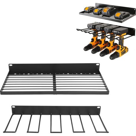 Modernes, minimalistisches Aufbewahrungsregal für Elektrowerkzeuge, Aufbewahrungsregal für Bohrmaschinen, multifunktionales Werkzeugregal (1/5)
