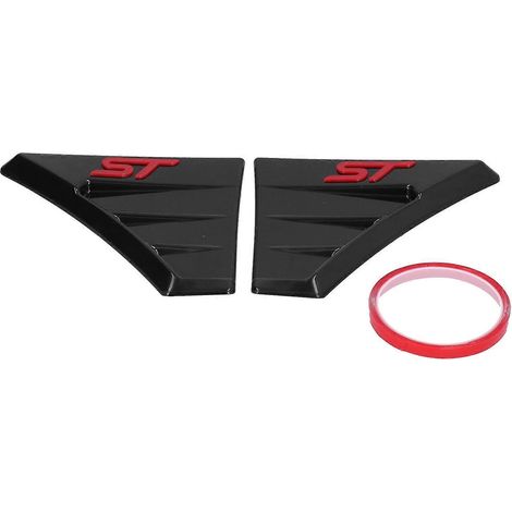 Paar Kotflügel-Seitenlüftungsblenden für ST RS Style-Modifikationszubehör für Ford Focus MK 2 (Rot)