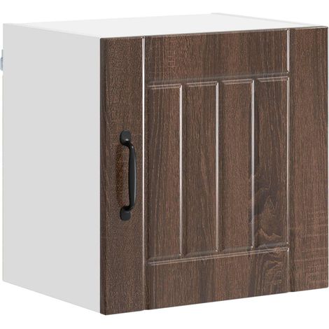 Maison Exclusive - Armario de Pared LUCCA Marrón Roble 40 x 31 x