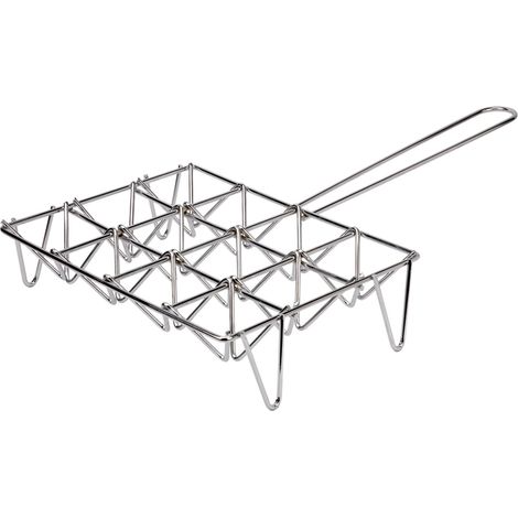 PARRILLA ALAMBRE 12 VERDURAS - 33,5X25 CM (1/2)