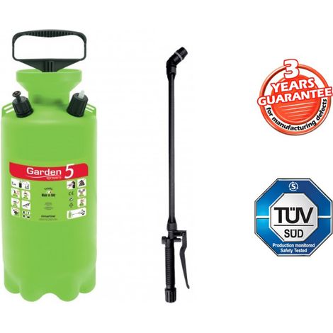 Spruzzatore verde da giardino 5 litri ergonomico (1/2)