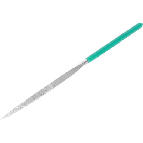 Lime triangulaire robuste et durable pour le travail du bois, métal, verre, plastique, bijoux et projets DIY. (1/5)