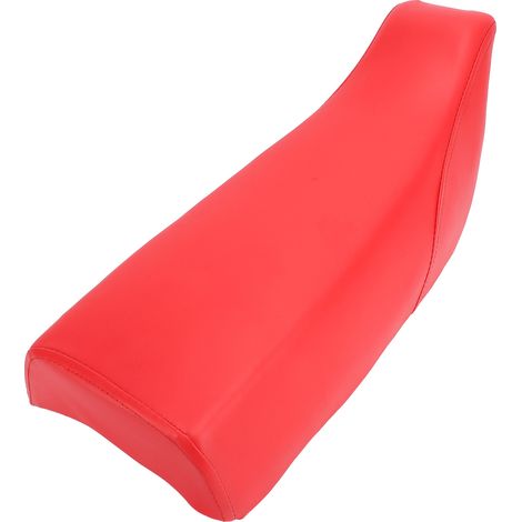 Sella per moto da fuoristrada, supporto stabile, maggiore durata, traspirante e ammortizzante per PW80 PW 80 y-zinger dal 1983 al 2010, colore rosso. (1/4)