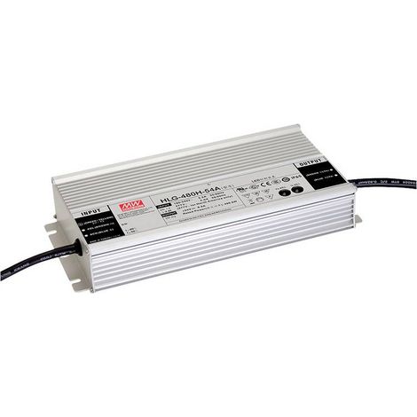 [GEBRAUCHT] B-Ware Mean Well HLG-480H-24B LED Driver 480 W Dimmable 24 V IP67 Outdoor Use