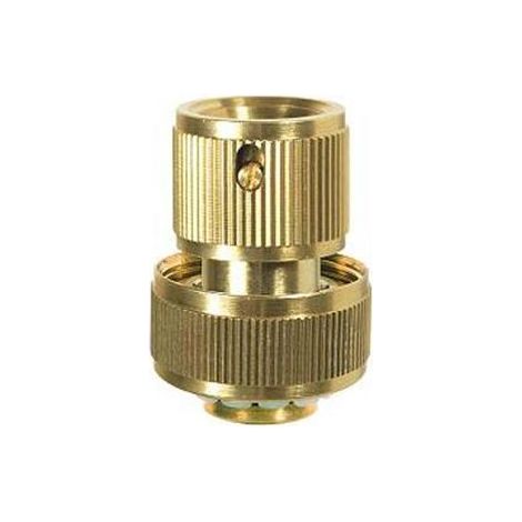 19-mm-Schnellverbinder aus Messing