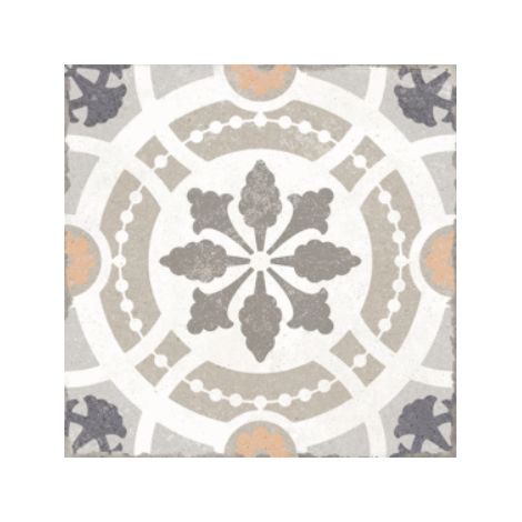 Carrelage sol carreaux de ciment 20x20 cm – Grès cérame émaillé – Épaisseur 9 mm – Résistant au gel – Surface mate