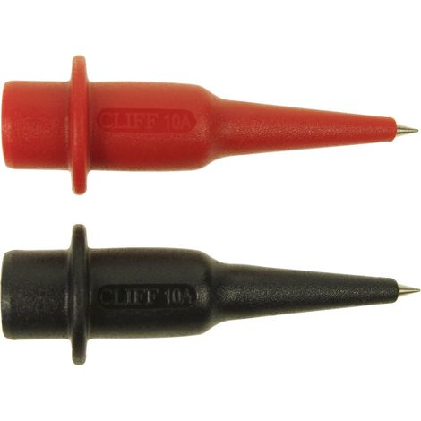 Cliff PAIR TPR5 PROBES RB Prüfspitzen-Set FCR19505RB CAT III 1000 V Rot, Schwarz 1 Set