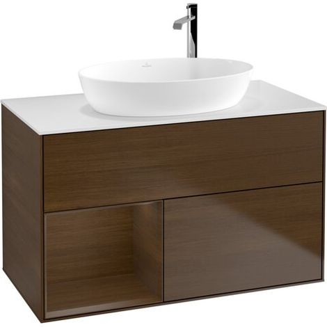 Villeroy & Boch G891GNGN Meuble sous-lavabo Finion G89 (1/2)