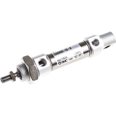 Vérin pneumatique profilé SMC 25 mm CD85 Double effet Action ( Prix pour 1 )