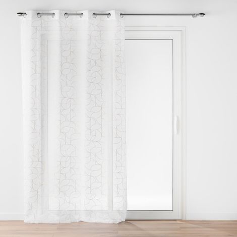 Rideau à œillets avec impression dorée, LOUXOR, 140 x 240 cm (1/4)