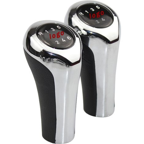 Compatible avec les BMW E34, E36 et E46, ce pommeau de levier de vitesses à finition brillante est un modèle 5 vitesses orné du logo M. Un accessoire classique pour une meilleure tenue de route sur vo (1/4)