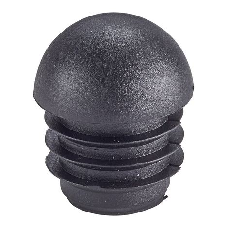 Lot de 2 bouchons noirs Ø 27 mm