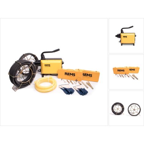 Elektrischer Abflussreiniger REMS Cobra 22 - mit kuppelbaren Spiralen - 172012 R220 (1/5)
