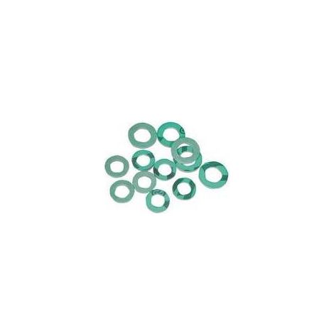 100 x GUARNIZIONI ESENTI AMIANTO Misura: 3/4 - mm 24 x 16 x 2