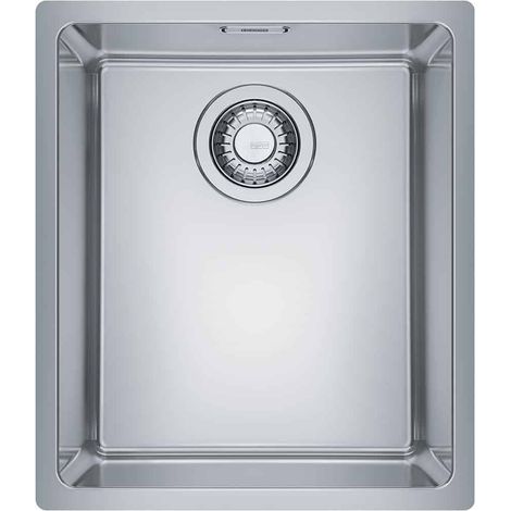 Evier Franke Maris MRX110-34 - Inox Lisse - Vidage : Manuel (1/2)