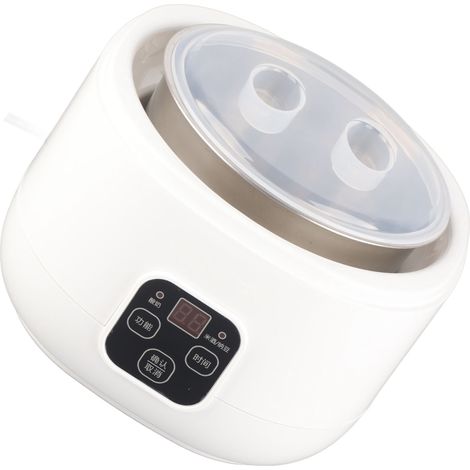 Yaourtière automatique multifonctionnelle et compacte pour yaourt grec maison, idéale pour la cuisine et les dortoirs (prise CN 220 V). (1/5)