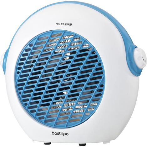 Bastilipo - TVC-2000C, Termoventilatore verticale, Bianco/Blu, 1000/2000W, Termostato (1/5)