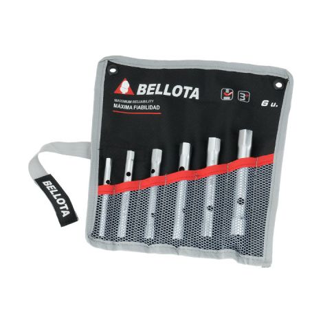 Jeu de 6 clés à tube creuses BELLOTA - 6 pans - 64956BS (1/3)
