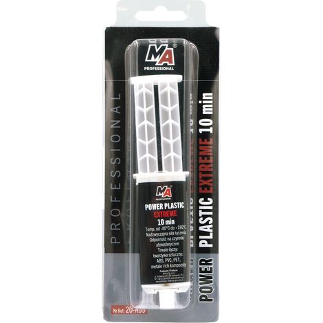 017837 MA professional - Power Plastic Extreme Gray 25ml + Mixer