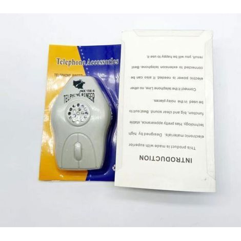 Amplificateur de sonnerie téléphonique - LUSKYKA - Son fort RJ11 - Installation facile - Compatible téléphone fixe (1/4)