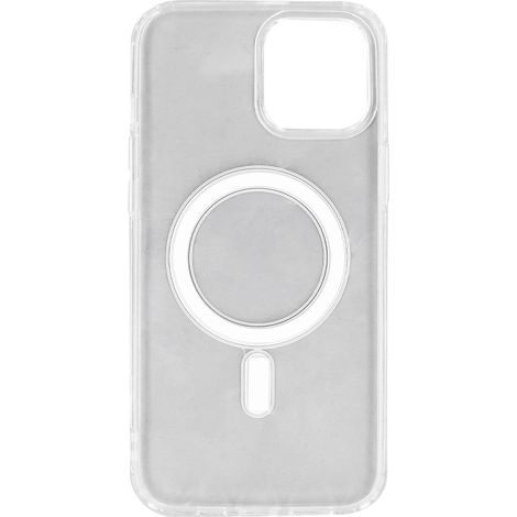 Étui magnétique transparent ultra-fin pour iPhone 12 Pro Max, coque antichoc avec aimant, protection fine pour téléphone mobile (1/5)