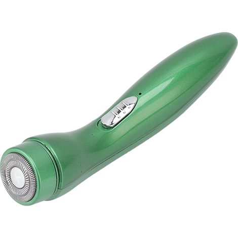 017 Mini-Elektrorasierer mit integriertem Lithium-Akku – Rotierender Scherkopf für die automatische Rasur im Auto – Tragbarer grüner Barttrimmer (1/5)