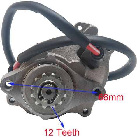 Démarreur ATV pour Honda Clone - Montage Bas 50CC à 125CC, Idéal pour Quads et Dirt Bikes, Robuste et Fiable (1/5)