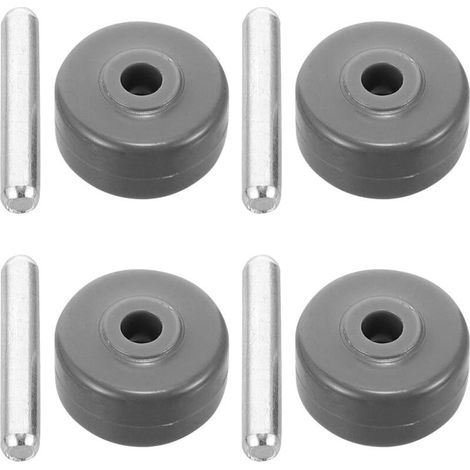 4-teiliges geräuscharmes Rollenset für Staubsauger-Bodenbürsten (kompatibel) (1/5)