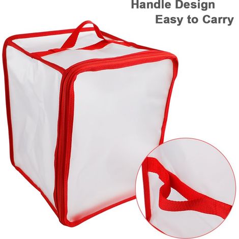Transparente Aufbewahrungsbox zur Aufbewahrung von LED-Weihnachtslichtern und Weihnachtsbaumschmuck (1/5)