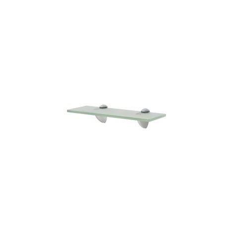 Crezuo Schwebendes Glasregal 30 x 10 cm, 8 mm