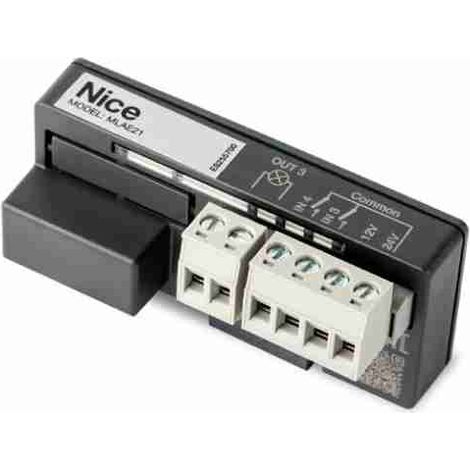 Nice MLAE21 - Scheda di espansione plug-in 1 Output 2 Input