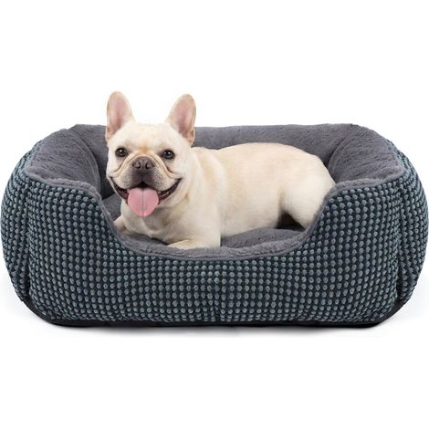 Panier Chien Petit Taille, Lit Chien Lavable, 51x48x15cm (1/5)