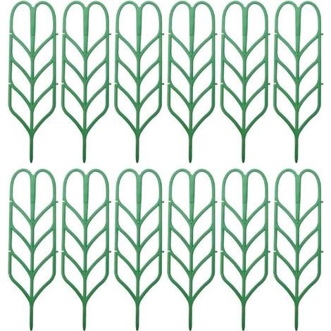 Lot de 12 supports pour plantes grimpantes dans les petits espaces (1/5)