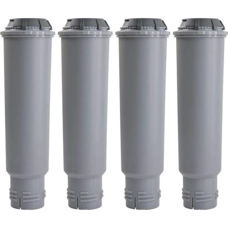 Lote de 4 cartuchos filtrantes para máquinas de café Krups F088 EA829S. Jura. Nivona. Melitta Barista TS. Nivona. Siemens. FilterLogic CFL-701B (1/4)