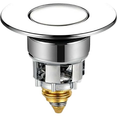Bouchon de lavabo universel anti-fuite, filtre de vidange à pression pour salle de bain (pieds) (1/5)