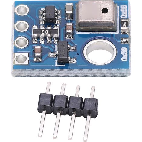 Module de capteur température et humidité AHT10 avec embase à broches, communication I2C pour carte de test (1/5)