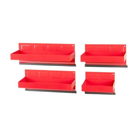 Halter Strend Pro, für Werkzeuge, Regal, magnetisch, 4 Stk. Satz