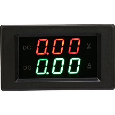 YB4835VA Voltmètre Ampèremètre Numérique Double Affichage 0-100V 20A